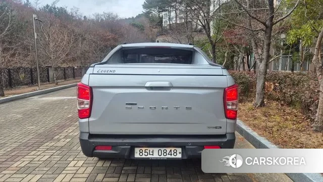 Ssangyong Rexton Sports 2018 Серебристо-серый из Кореи, фото 4