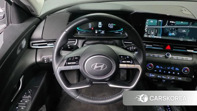 Hyundai The New Avante Hybrid (CN7) 2024 Белый из Кореи, фото 4