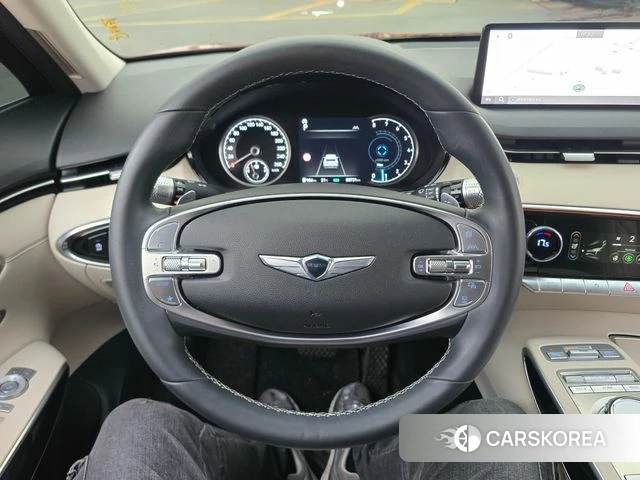 Genesis GV70 2021 Красный из Кореи, фото 4