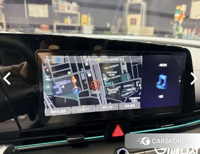 Hyundai The New Avante (CN7) 2024 Небесно-голубой из Кореи, фото 4