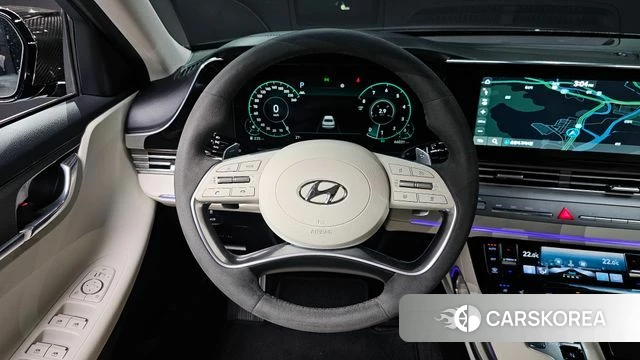 Hyundai The New Grandeur IG 2021 Черный из Кореи, фото 4
