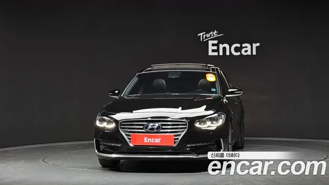 Hyundai Grandeur IG Hybrid 2019 Черный из Кореи, фото 4