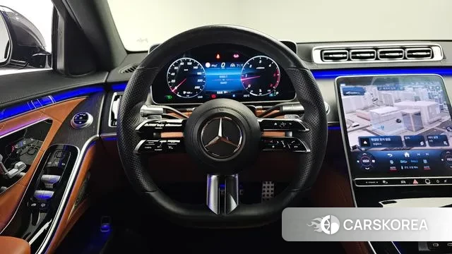 Mercedes-Benz S-Class W223 2022 Черный из Кореи, фото 4