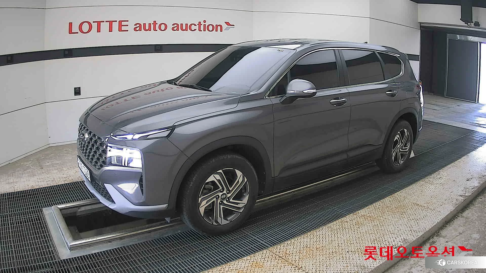 Hyundai Santa Fe 2022 Magnetic Grey Metallic из Кореи, фото 4