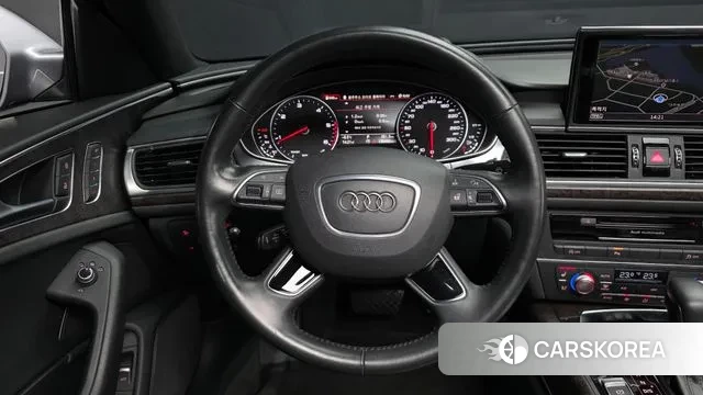 Audi New A6 2018 Светло-серебряный цвет из Кореи, фото 4