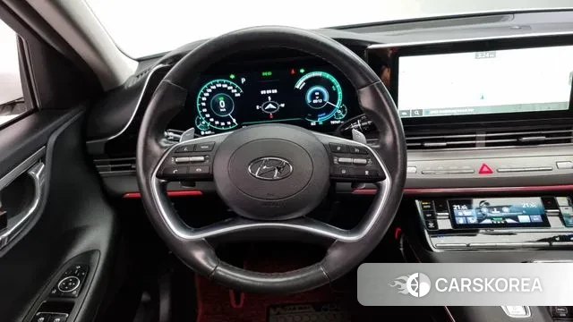 Hyundai The New Grandeur IG Hybrid 2022 Белый из Кореи, фото 4