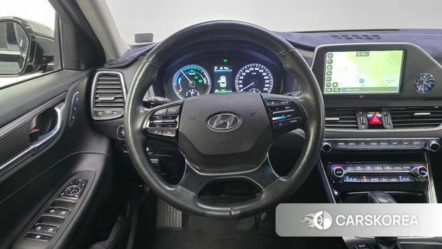 Hyundai Grandeur IG Hybrid 2019 Черный из Кореи, фото 4