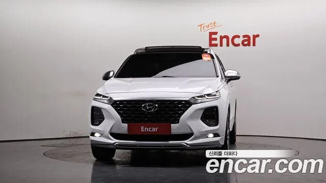 Hyundai Santa Fe TM 2020 Белый из Кореи, фото 4