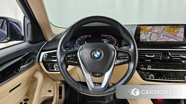 BMW 5 Series (G30) 2019 Синий из Кореи, фото 4