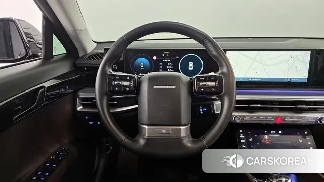 Hyundai Grandeur Hybrid (GN7) 2023 Черный из Кореи, фото 4