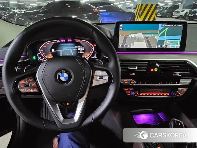 BMW 6 Series GT (G32) 2023 Черный из Кореи, фото 4