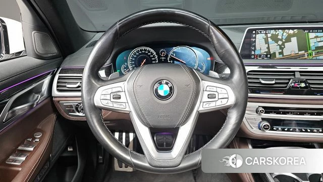 BMW 7 Series (G11) 2018 Белый из Кореи, фото 4