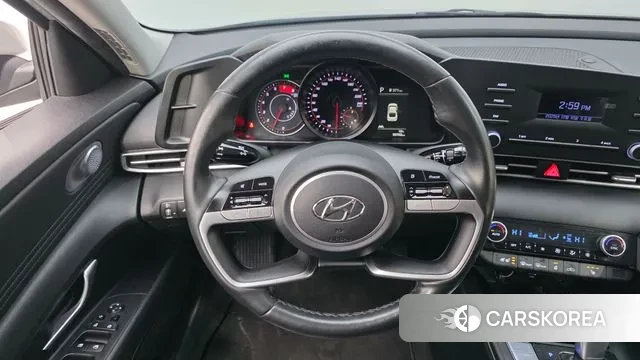 Hyundai Avante (CN7) 2021 Серебристо-серый из Кореи, фото 4