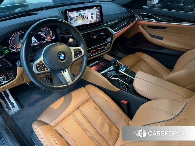 BMW 5 Series (G30) 2021 Черный из Кореи, фото 4