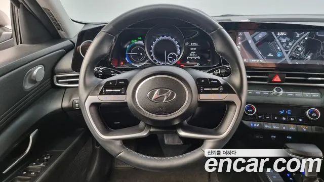 Hyundai Avante Hybrid (CN7) 2020 Серебристо-серый из Кореи, фото 4