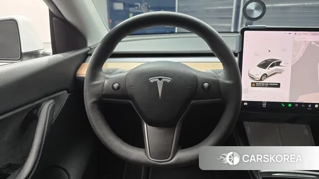 Tesla Model Y 2021 Белый из Кореи, фото 4