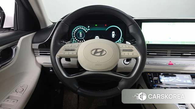 Hyundai The New Grandeur IG Hybrid 2021 Белый из Кореи, фото 4