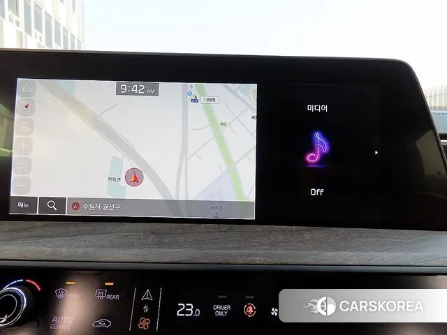 Kia K8 Hybrid 2022 Черный из Кореи, фото 4