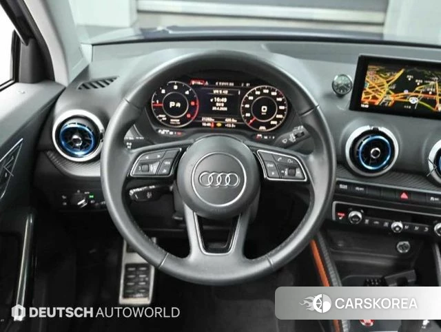 Audi Q2 2023 Синий из Кореи, фото 4