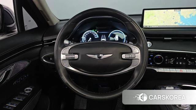 Genesis GV70 2021 Синий из Кореи, фото 4