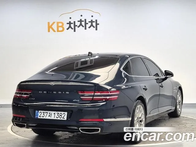Genesis G80 (RG3) 2020 Синий из Кореи, фото 4