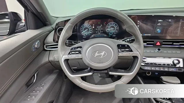 Hyundai The New Avante (CN7) 2023 Черный из Кореи, фото 4