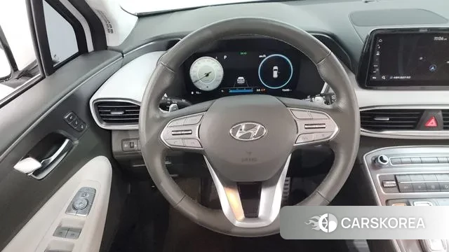 Hyundai The New Santa Fe 2021 Белый из Кореи, фото 4