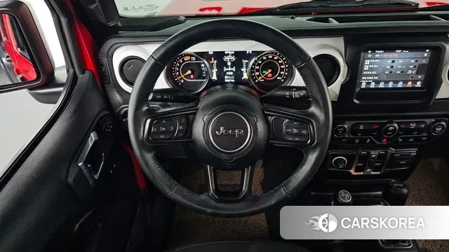 Jeep Wrangler (JL) 2021 Красный из Кореи, фото 4