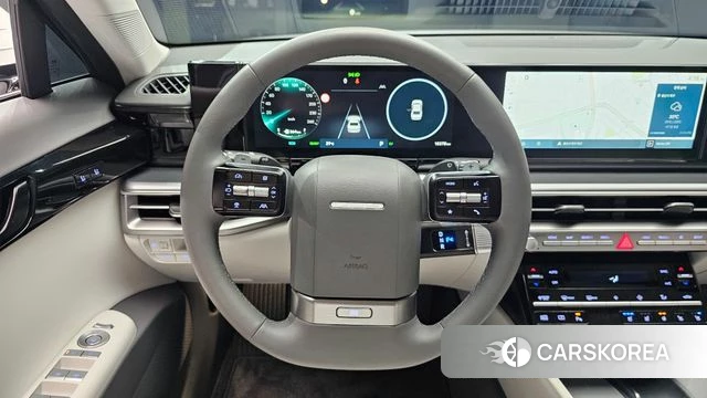 Hyundai Grandeur Hybrid (GN7) 2024 Белый из Кореи, фото 4