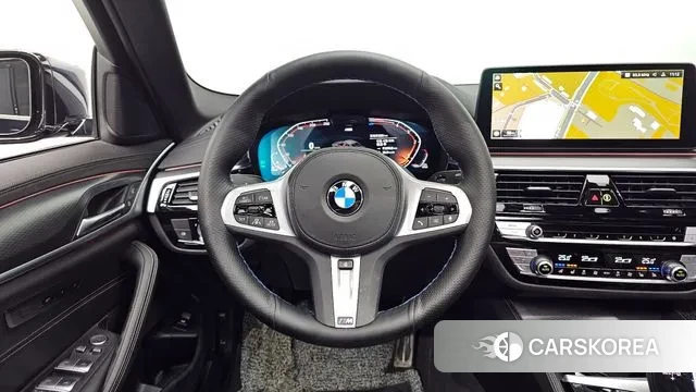 BMW 5 Series (G30) 2023 Черный из Кореи, фото 4