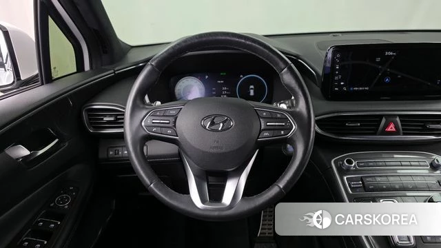 Hyundai The New Santa Fe 2021 Белый из Кореи, фото 4