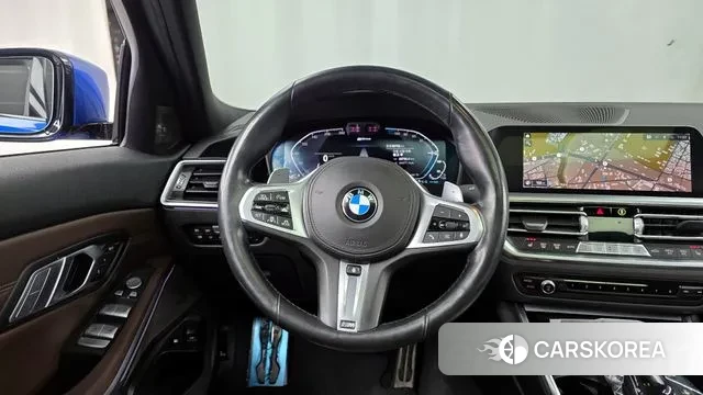 BMW 3 Series (G20) 2021 Синий из Кореи, фото 4