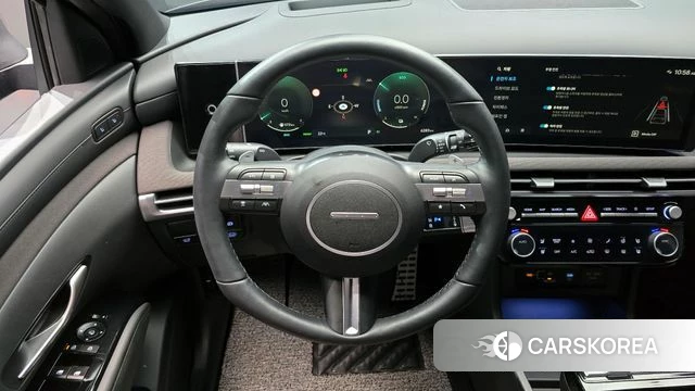 Hyundai The New Tucson Hybrid (NX4) 2024 Серый из Кореи, фото 4