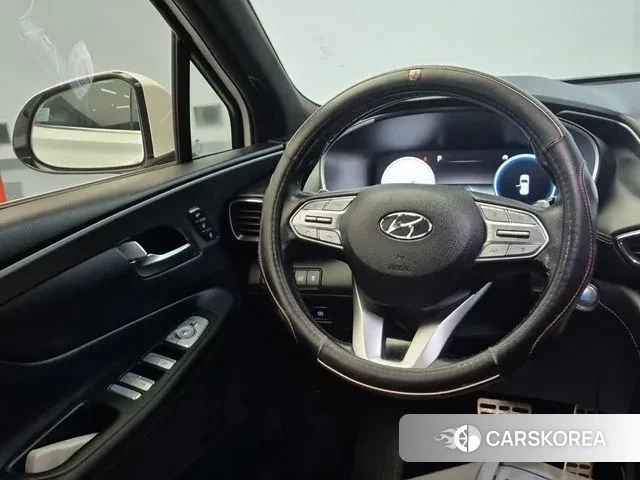 Hyundai The New Santa Fe 2021 Белый из Кореи, фото 4