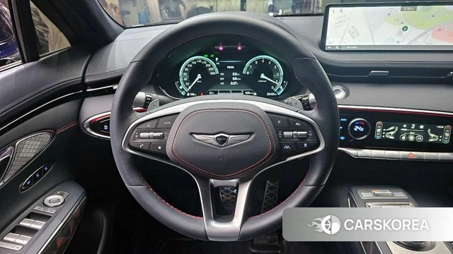 Genesis GV70 2023 Синий из Кореи, фото 4