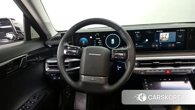 Hyundai Grandeur Hybrid (GN7) 2023 Черный из Кореи, фото 4