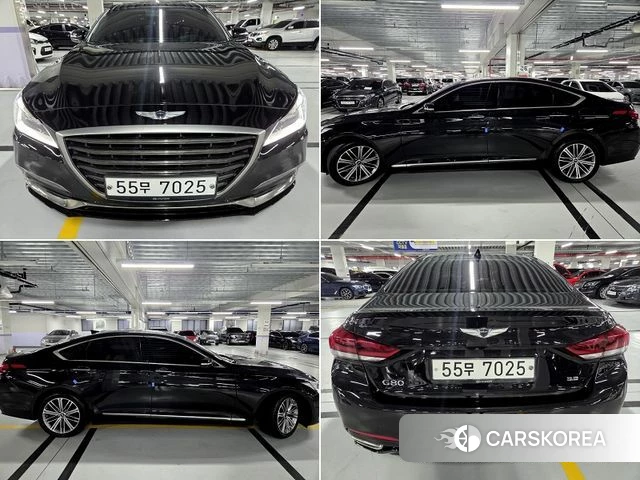 Genesis G80 2018 Черный из Кореи, фото 4