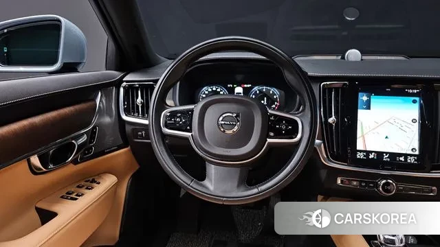 Volvo S90 2021 Серебристо-серый из Кореи, фото 4