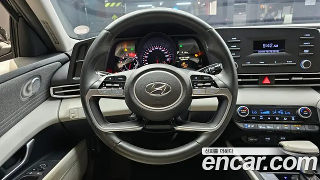 Hyundai Avante (CN7) 2020 Черный из Кореи, фото 4