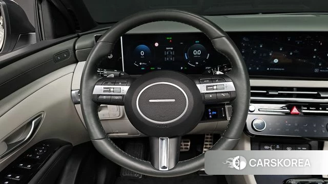 Hyundai The New Tucson Hybrid (NX4) 2024 Белый из Кореи, фото 4