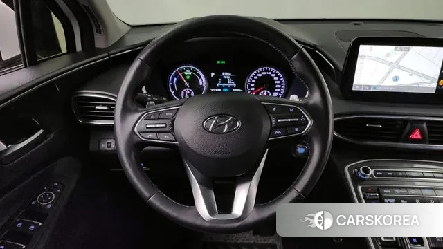 Hyundai The New Santa Fe 2022 Белый из Кореи, фото 4