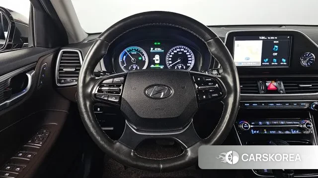 Hyundai Grandeur IG Hybrid 2018 Серый из Кореи, фото 4
