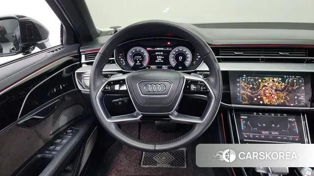 Audi A8 (D5) 2021 Черный из Кореи, фото 4