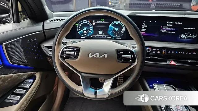 Kia K8 Hybrid 2022 Черный из Кореи, фото 4