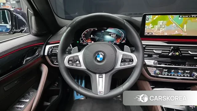 BMW 5 Series (G30) 2023 Синий из Кореи, фото 4