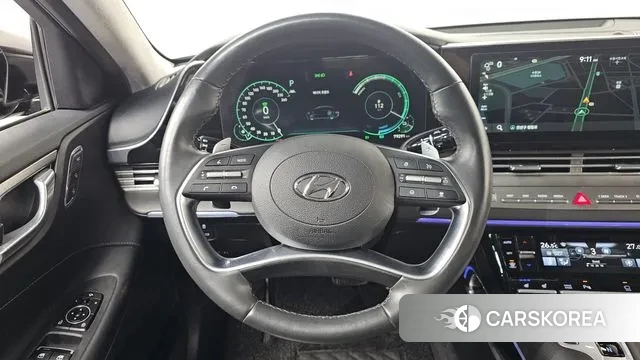 Hyundai The New Grandeur IG Hybrid 2020 Черный из Кореи, фото 4