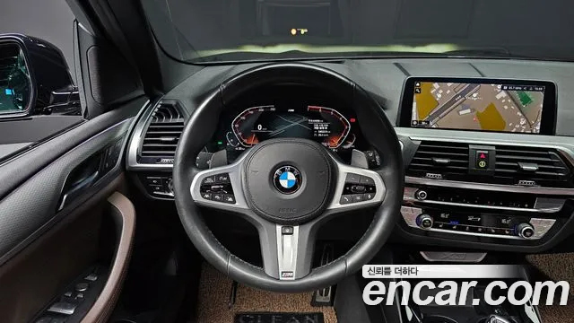 BMW X3 (G01) 2021 Черный из Кореи, фото 4