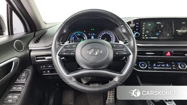 Hyundai Sonata Hybrid (DN8) 2020 Белый из Кореи, фото 4