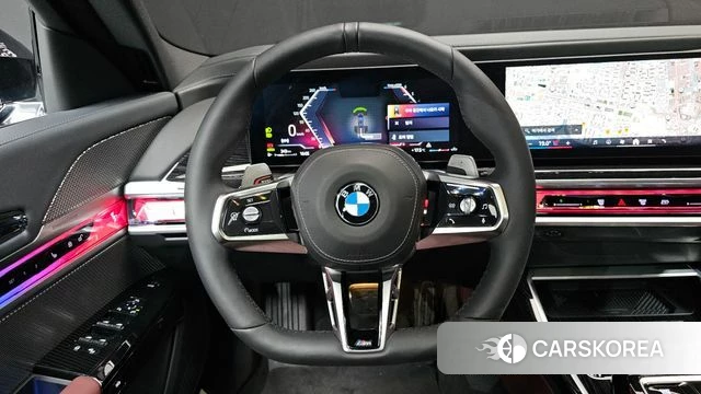 BMW 7 Series (G70) 2025 Черный из Кореи, фото 4