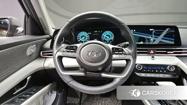 Hyundai Avante Hybrid (CN7) 2023 Серый из Кореи, фото 4